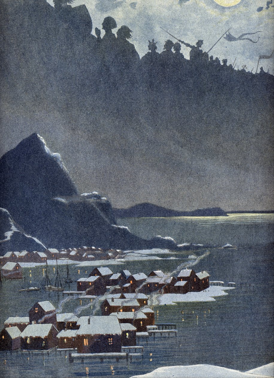 Allegory of the Swedish national anthem by Unbekannter Künstler