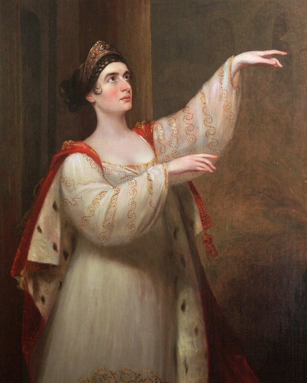 Angelica Catalani in Role as Semiramide by Unbekannter Künstler