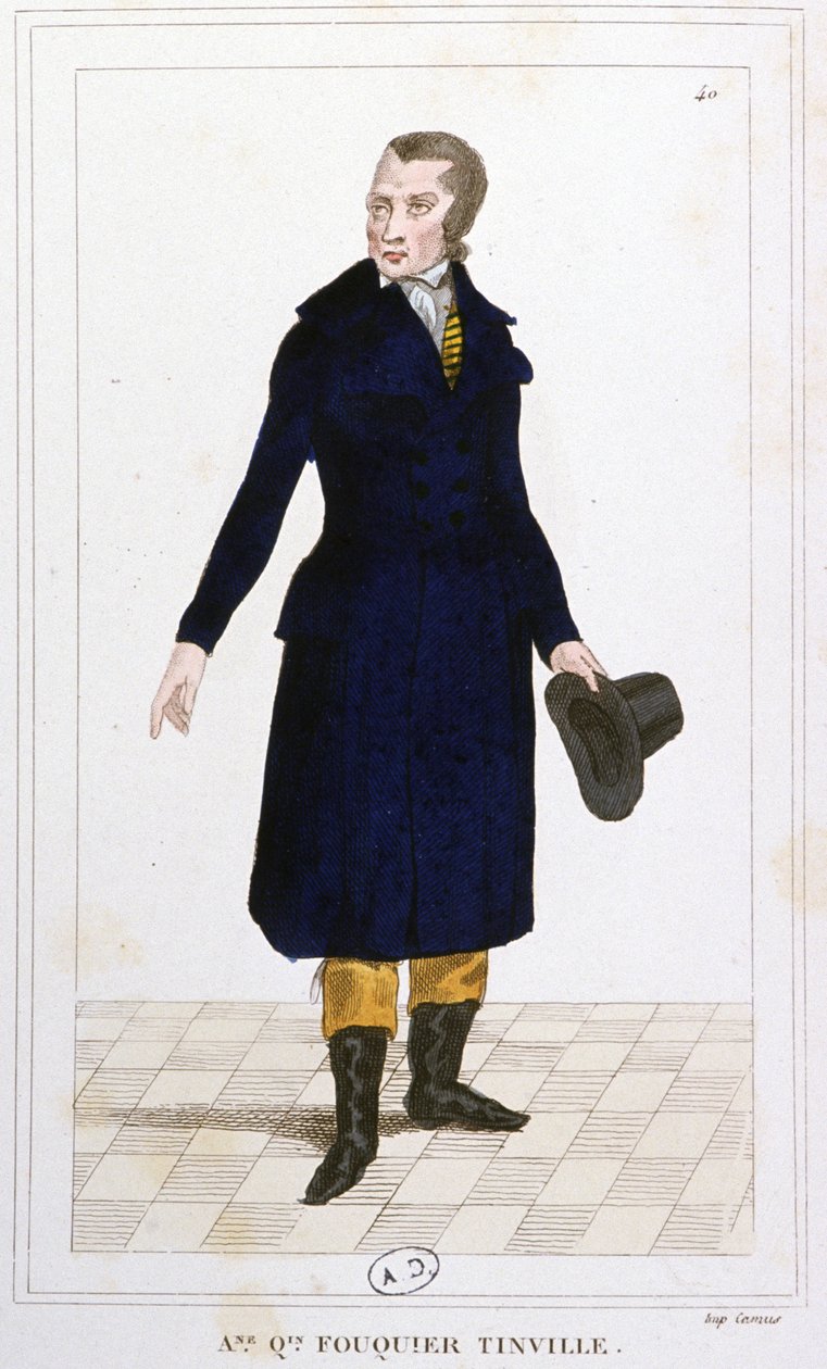 Antoine Fouquier-Tinville by Unbekannter Künstler