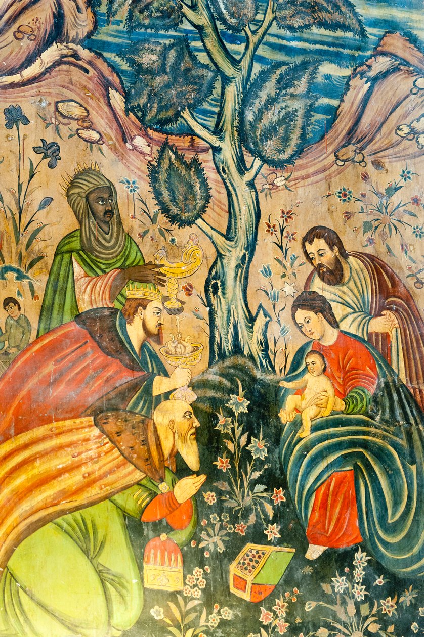 Adoration of the Magi, Bethlehem Church, Iran by Unbekannt