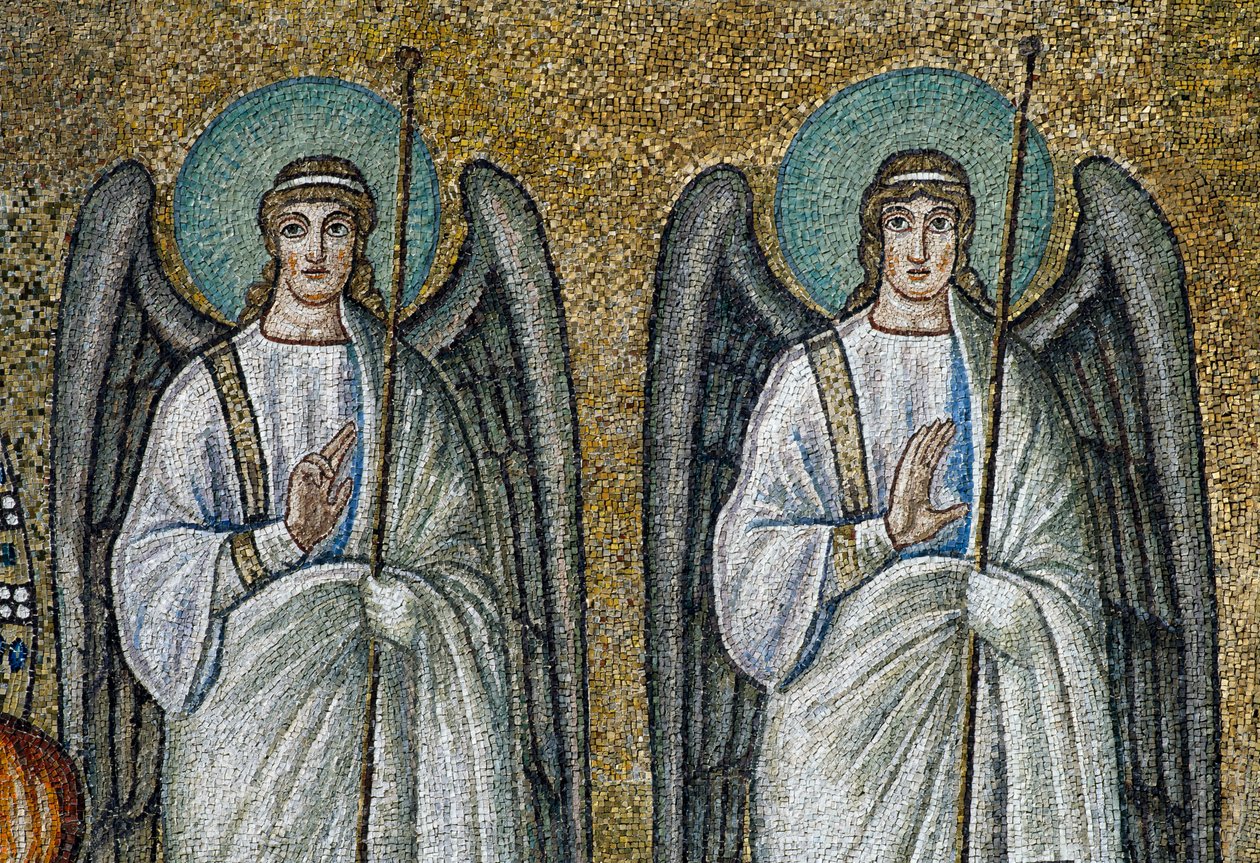 Angel Figures (detail) by Benjamin Baud