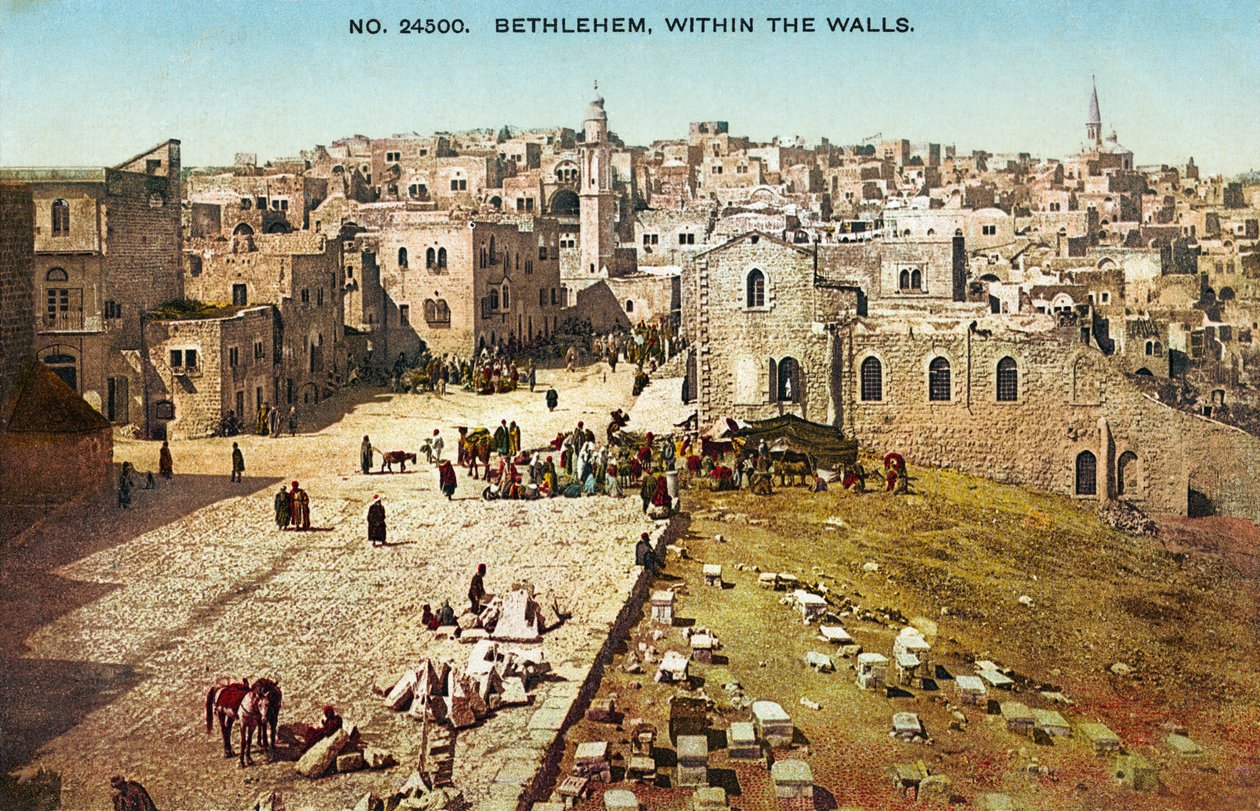 Bethlehem, early 1900s (postcard) by Unbekannter Künstler