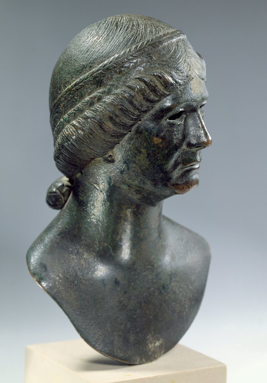 Bronze Head of a Woman, Sometimes Identified as Marciana, Roman by Unbekannt
