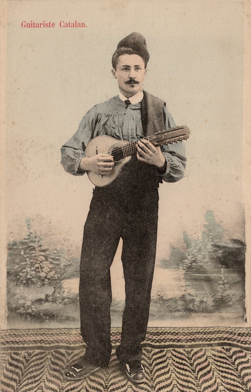 Catalan Guitarist, c.1910 by Unbekannter Künstler