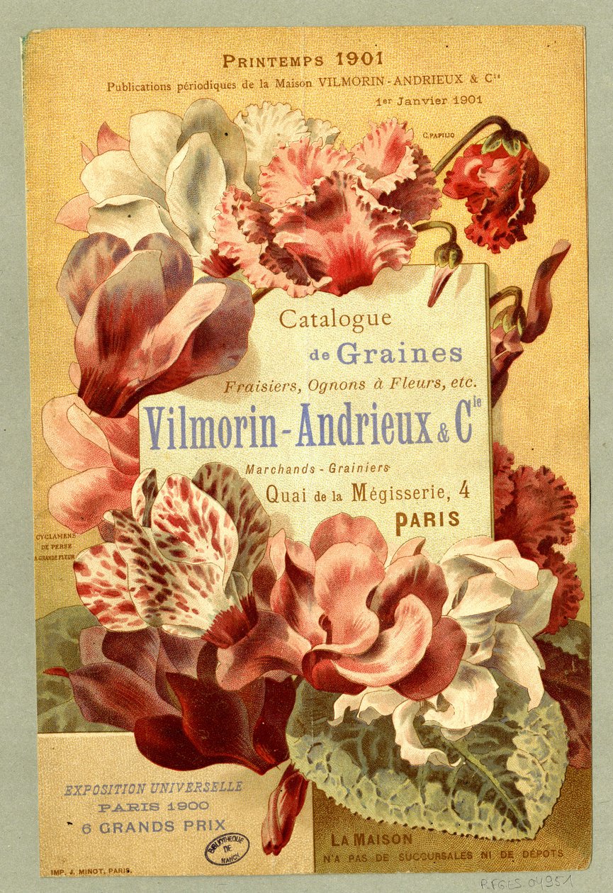 Seed Catalogue by Unbekannter Künstler