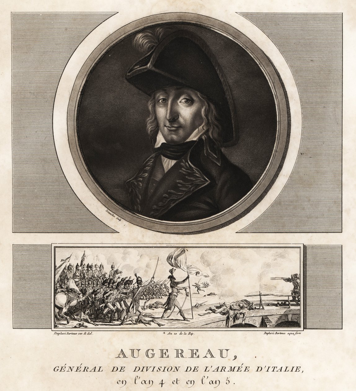 Charles Pierre Francois Augereau by Unbekannt