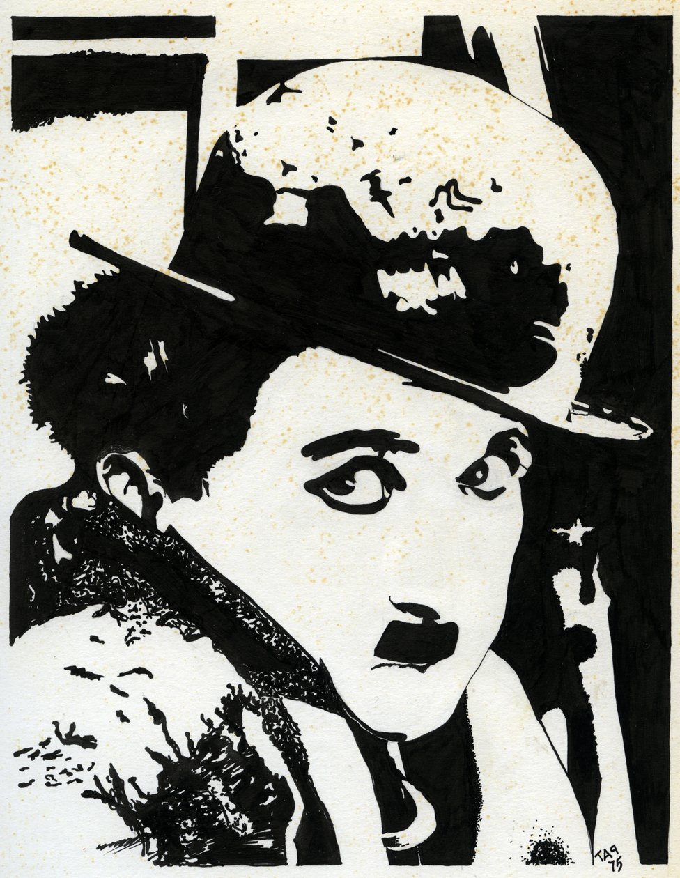 Charlie Chaplin by Unbekannter Künstler