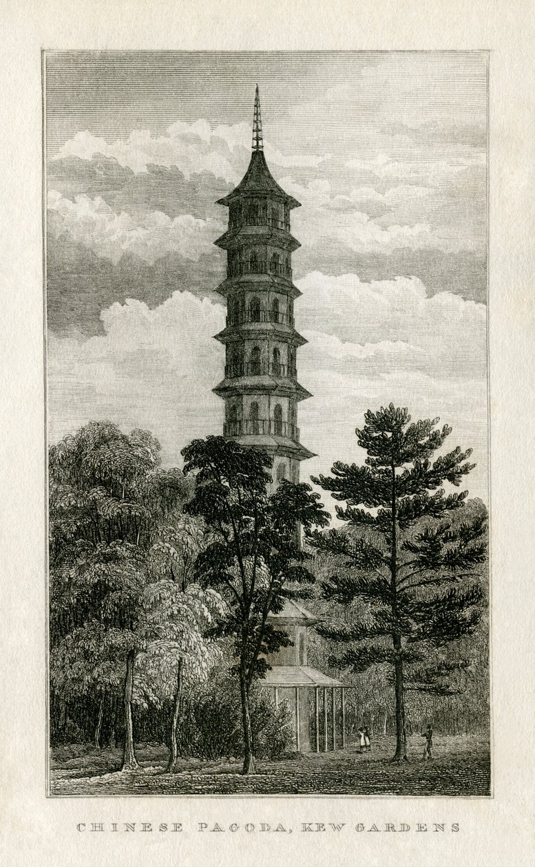 Chinese Pagoda, Kew Gardens by Unbekannt
