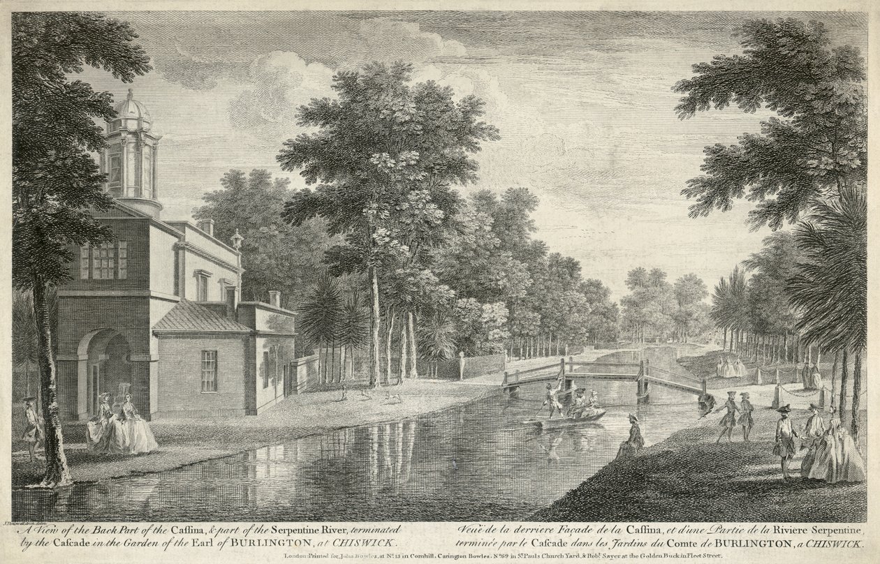 Chiswick House by Unbekannter Künstler