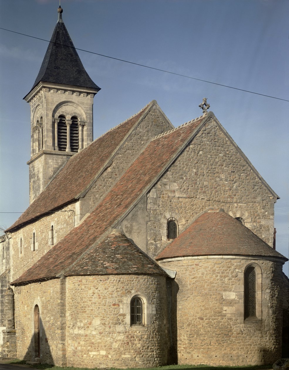 Church of St. Martin, Vic, Berry, France, built in 12th century by Unbekannt