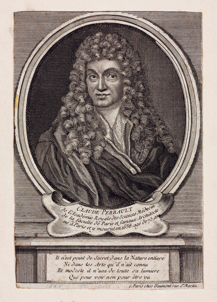 Claude Perrault, French Architect, Scientist and Physician, c 1660s by Unbekannt