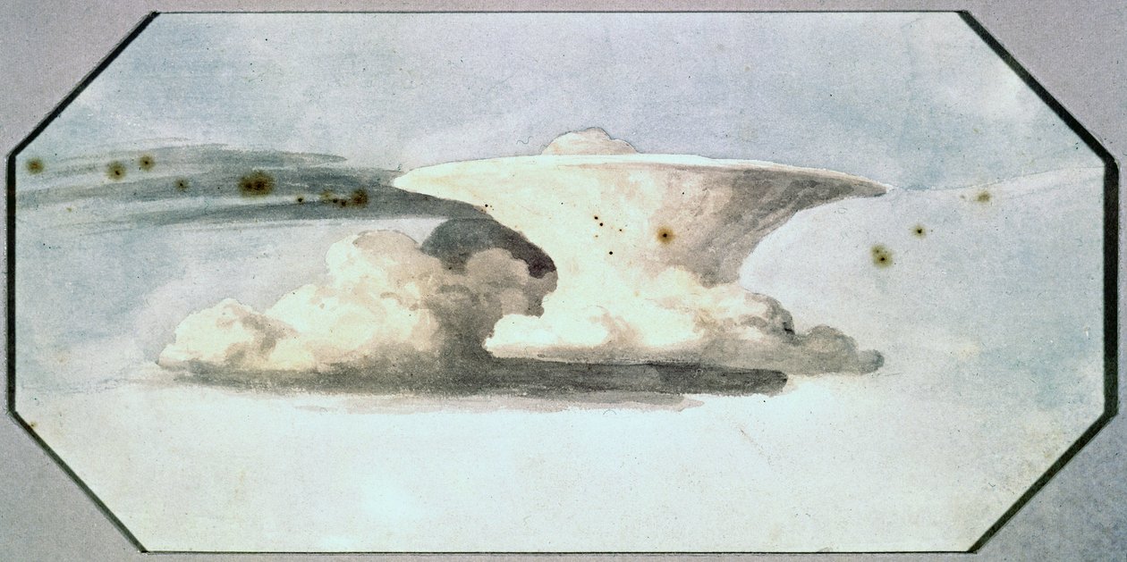 Cloud study by Luke Howard, c 1808-1811 by Unbekannter Künstler
