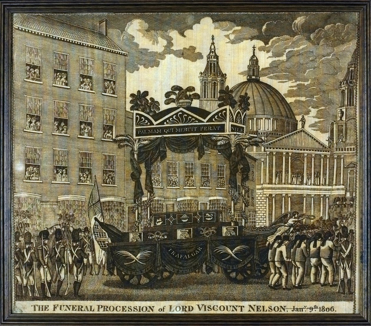 Commemorative handkerchief bearing the legend 