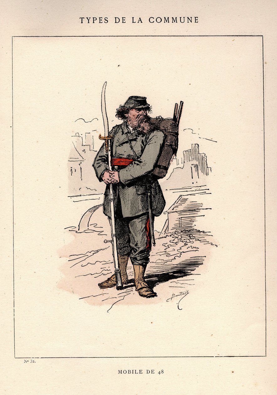Commune of Paris: Costume of Mobile of 48 in 