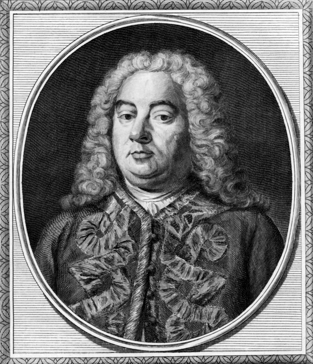 Composer George Handel, London by Unbekannt