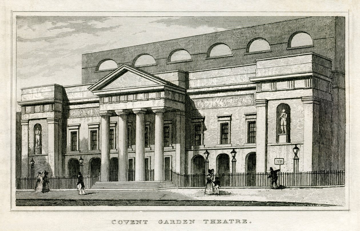 Covent Garden Theatre by Unbekannt