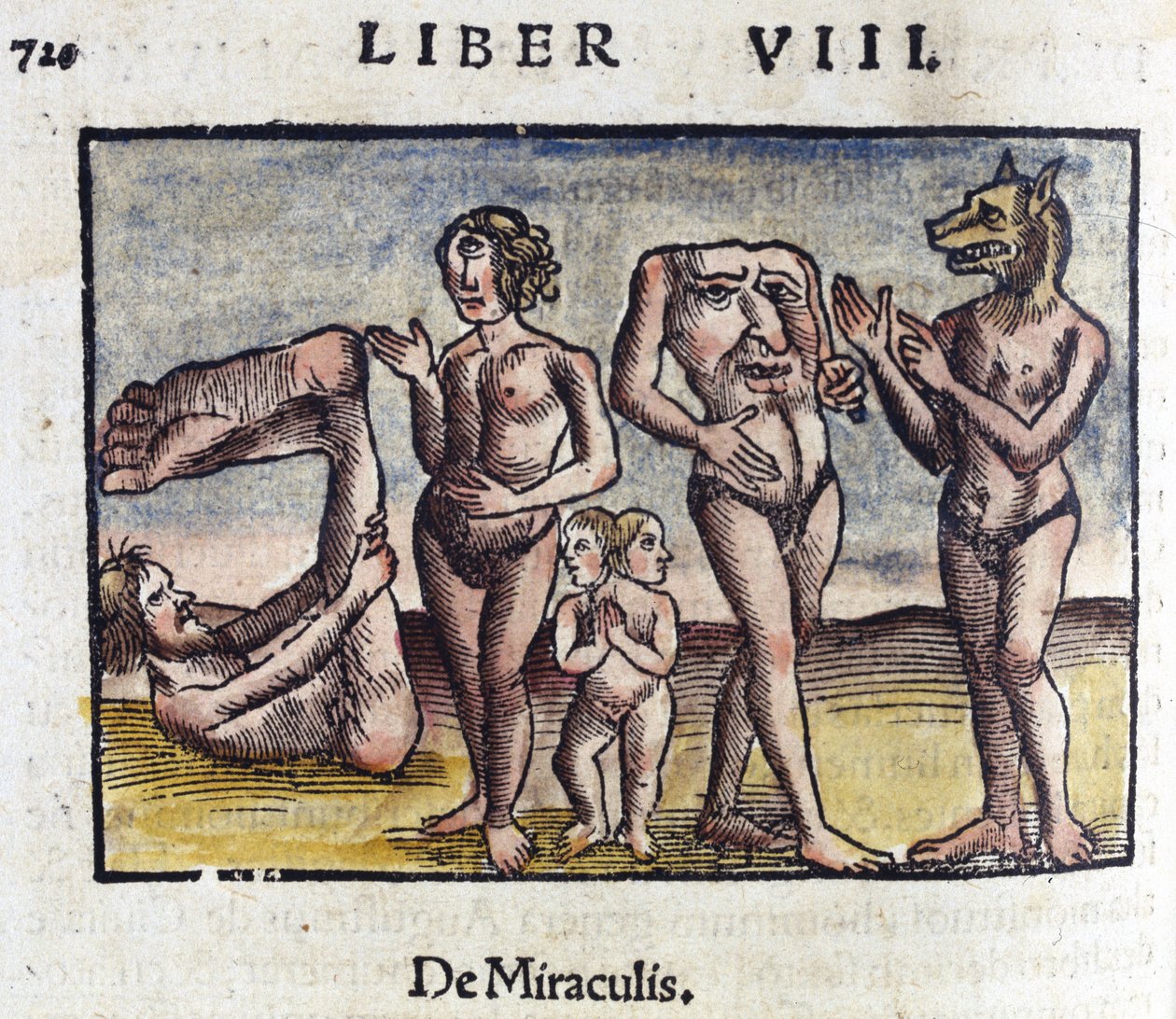 Mythical Creatures with Human Figures by Unbekannt
