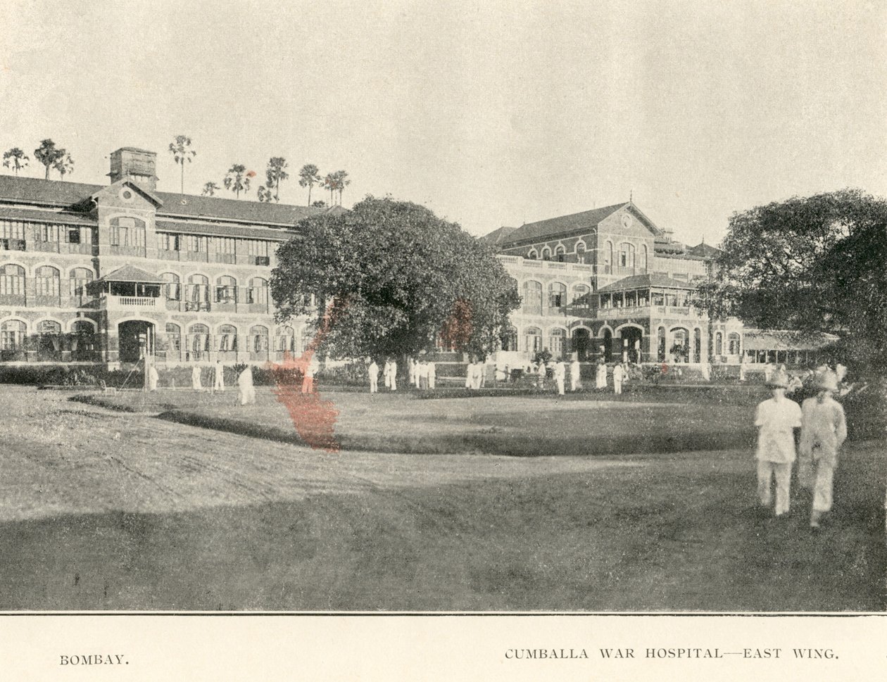 Cumballa War Hospital by Unbekannter Künstler