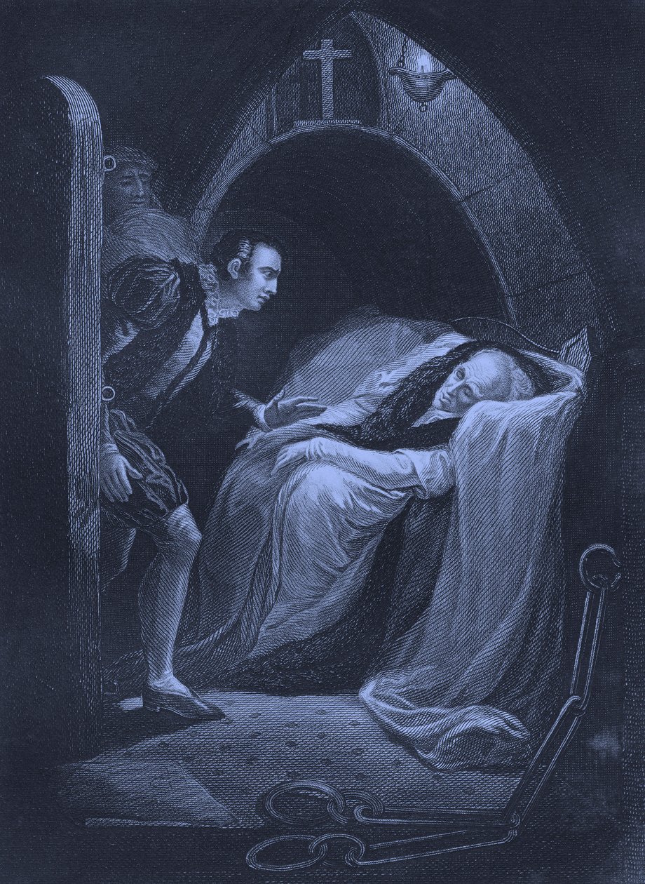 Death of Edmund Mortimer by Unbekannter Künstler