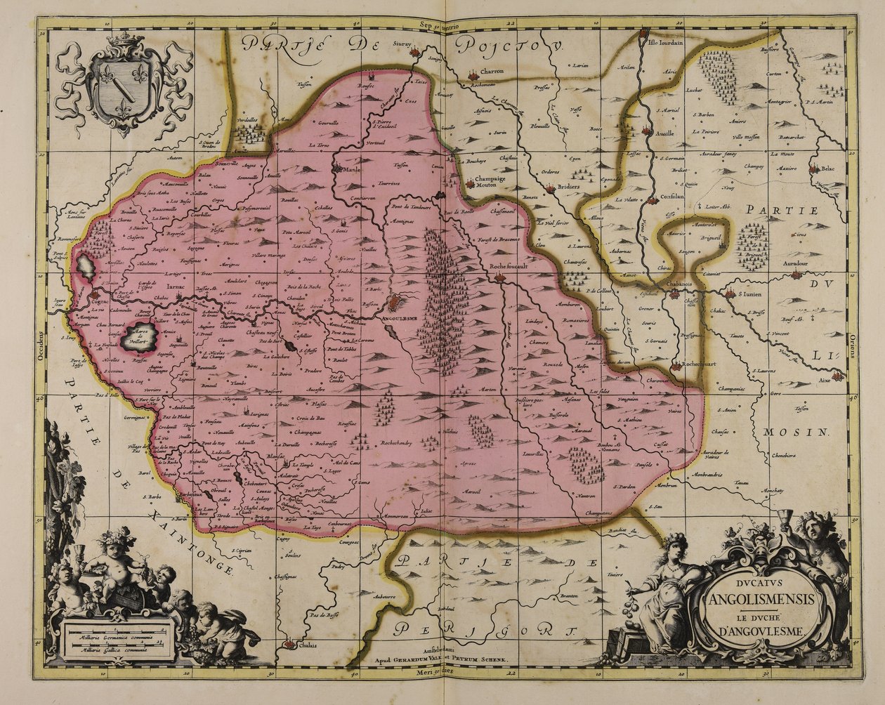 The Duchy of Angoulême by Unbekannter Künstler