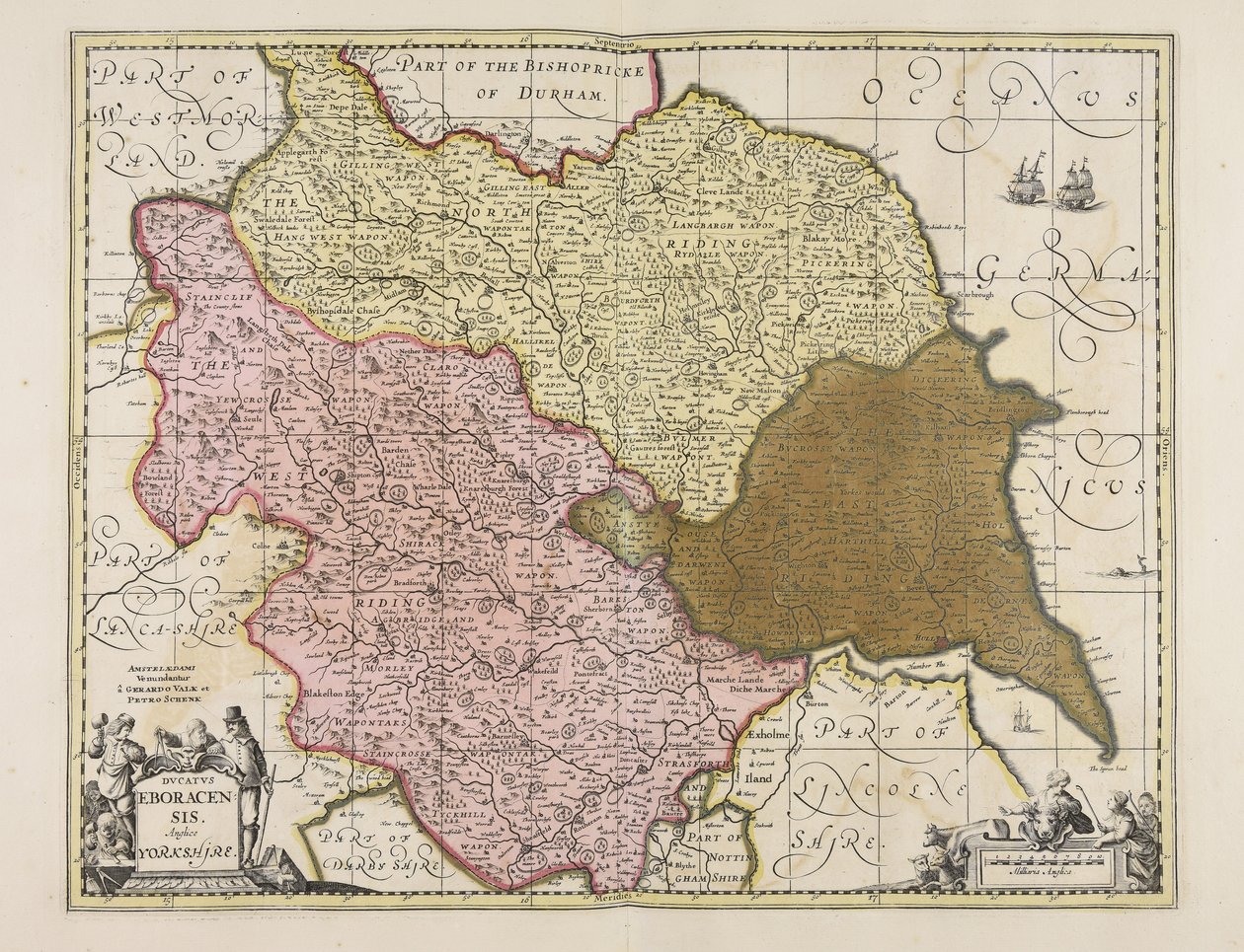 Duchy of York, English Yorkshire by Unbekannter Künstler
