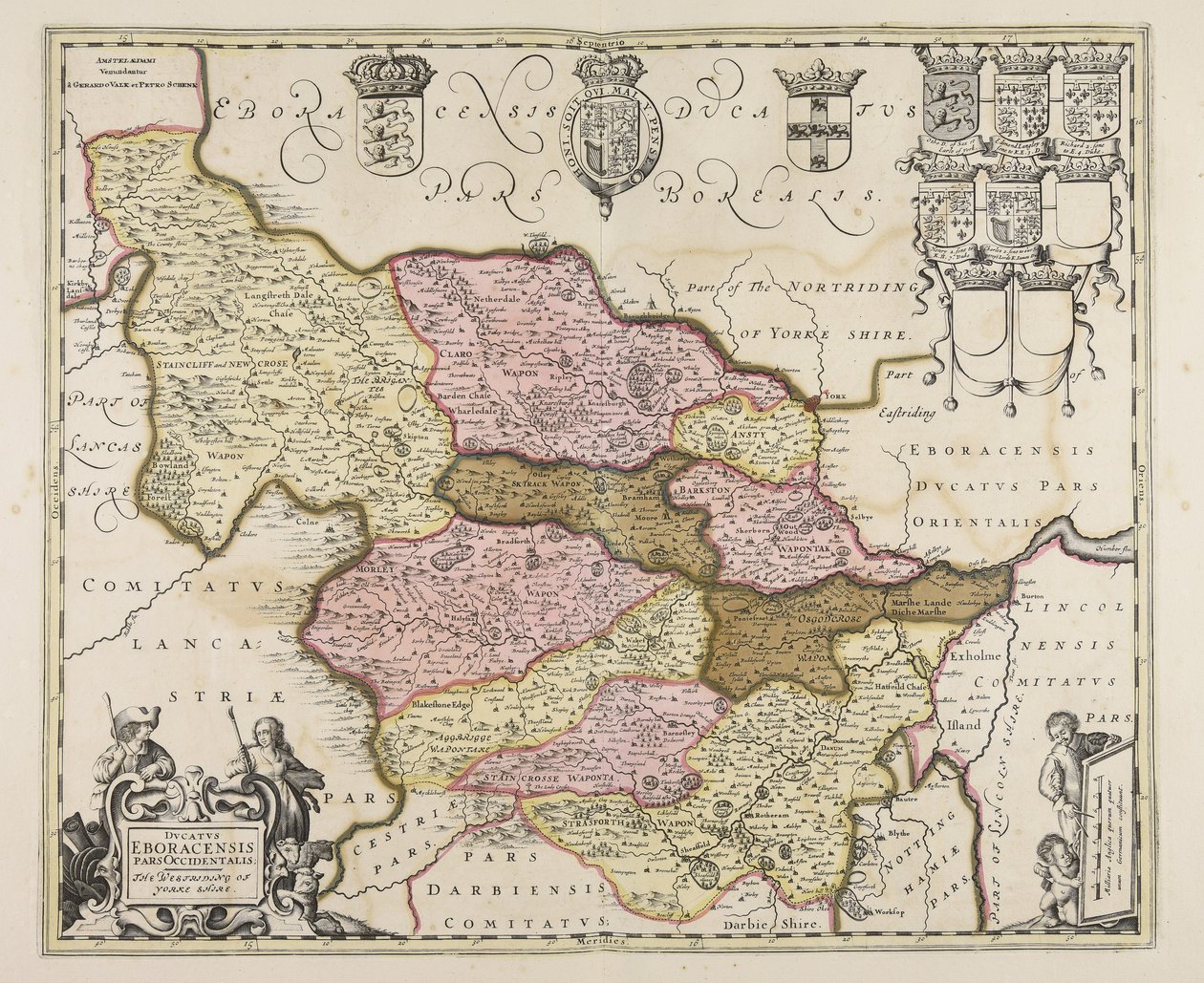 The Westriding of Yorke Shire by Unbekannter Künstler