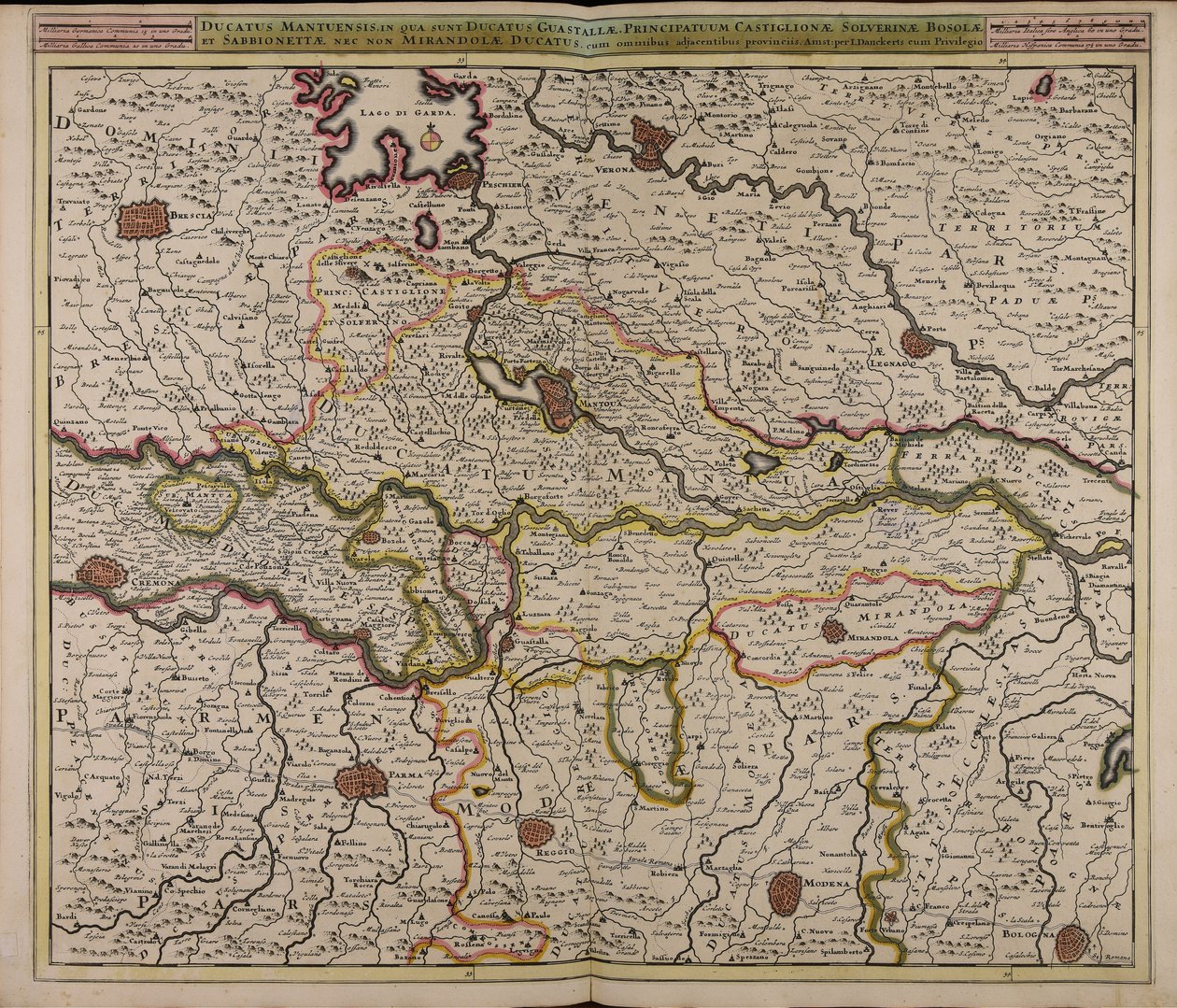 Duchy of Mantua: Including the Duchies of Guastalla, Principalities of Castiglione, Solferino, Bozzolo, and Sabbioneta, as well as the Duchy of Mirandola: with all Adjacent Provinces by Unbekannter Künstler