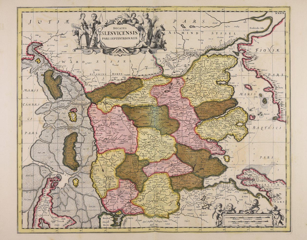 Duchy of Schleswig Northern Part by Unbekannter Künstler