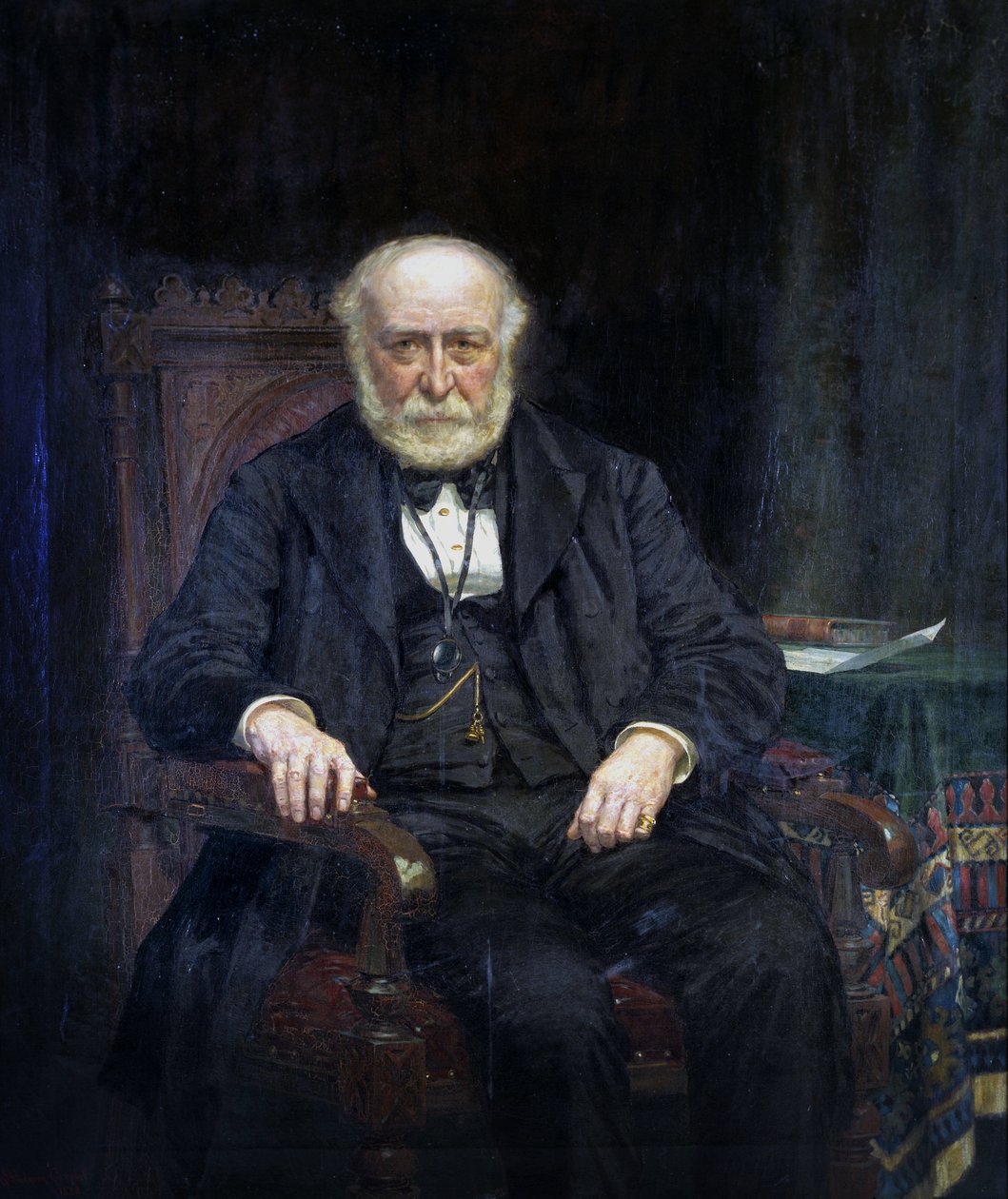 Edward Fletcher, British engineer, December 1882 by Unbekannt