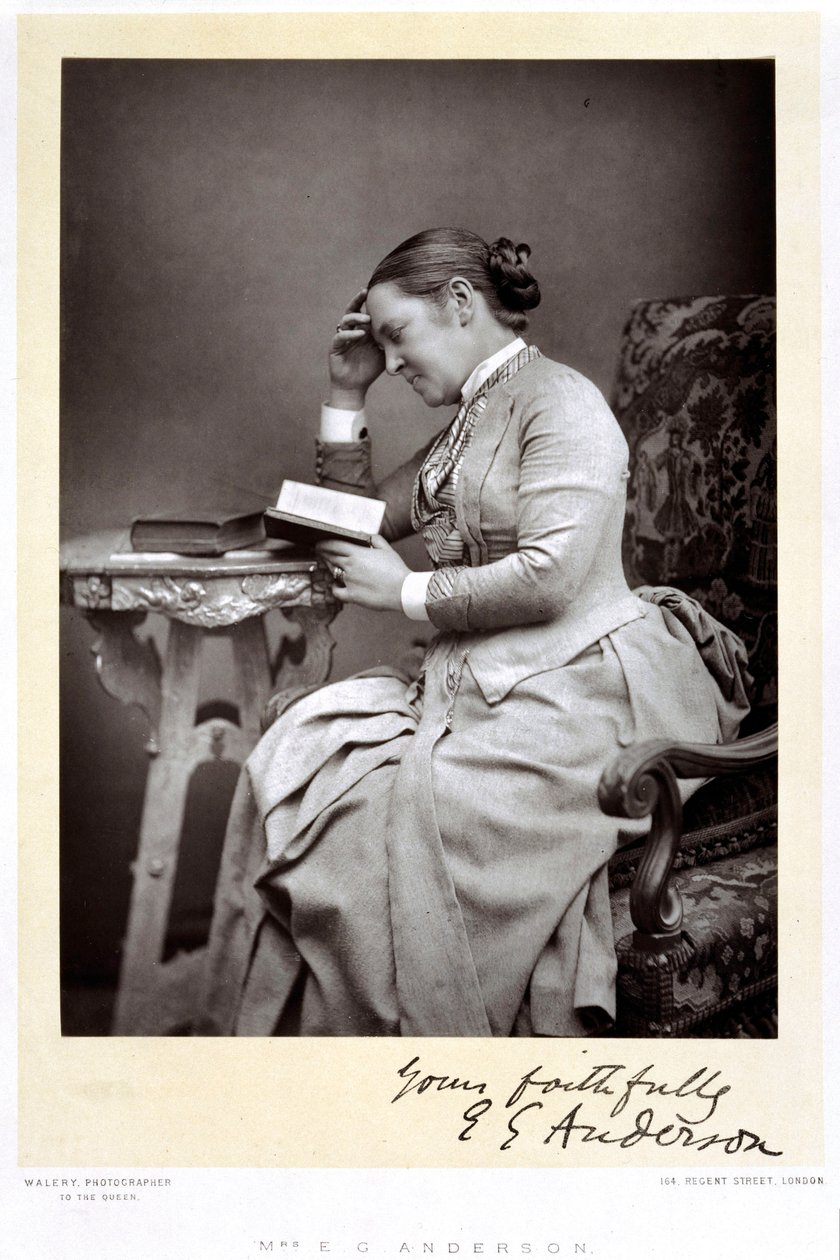 Elizabeth Garret Anderson, doctor, c. 1880s by Unbekannt