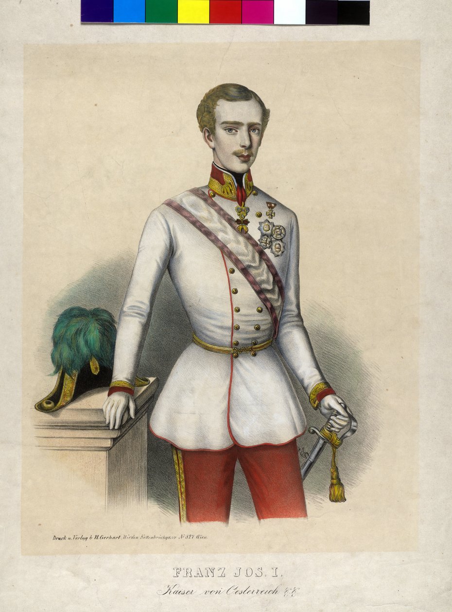 Emperor of Austria Franz Joseph I by Unbekannter Künstler