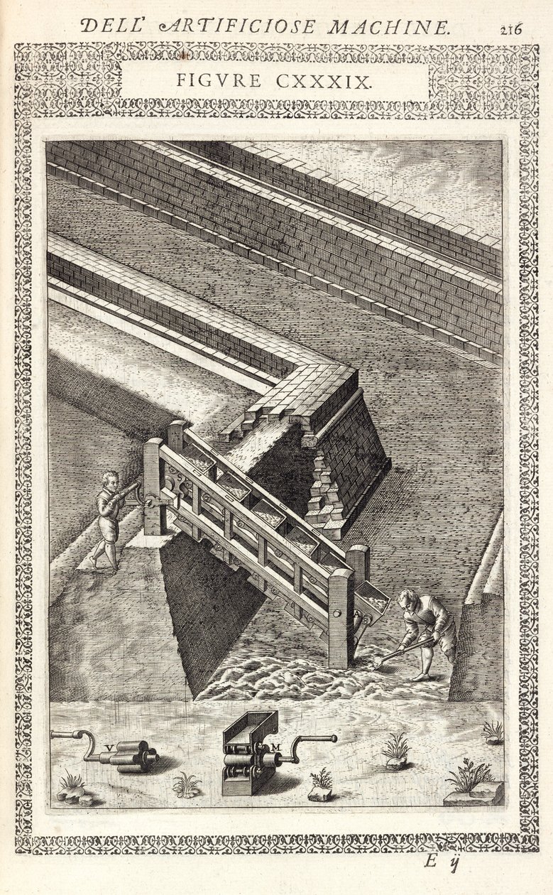 Engineering Projects, General: Machine for Removing Excavated Earth by Unbekannt