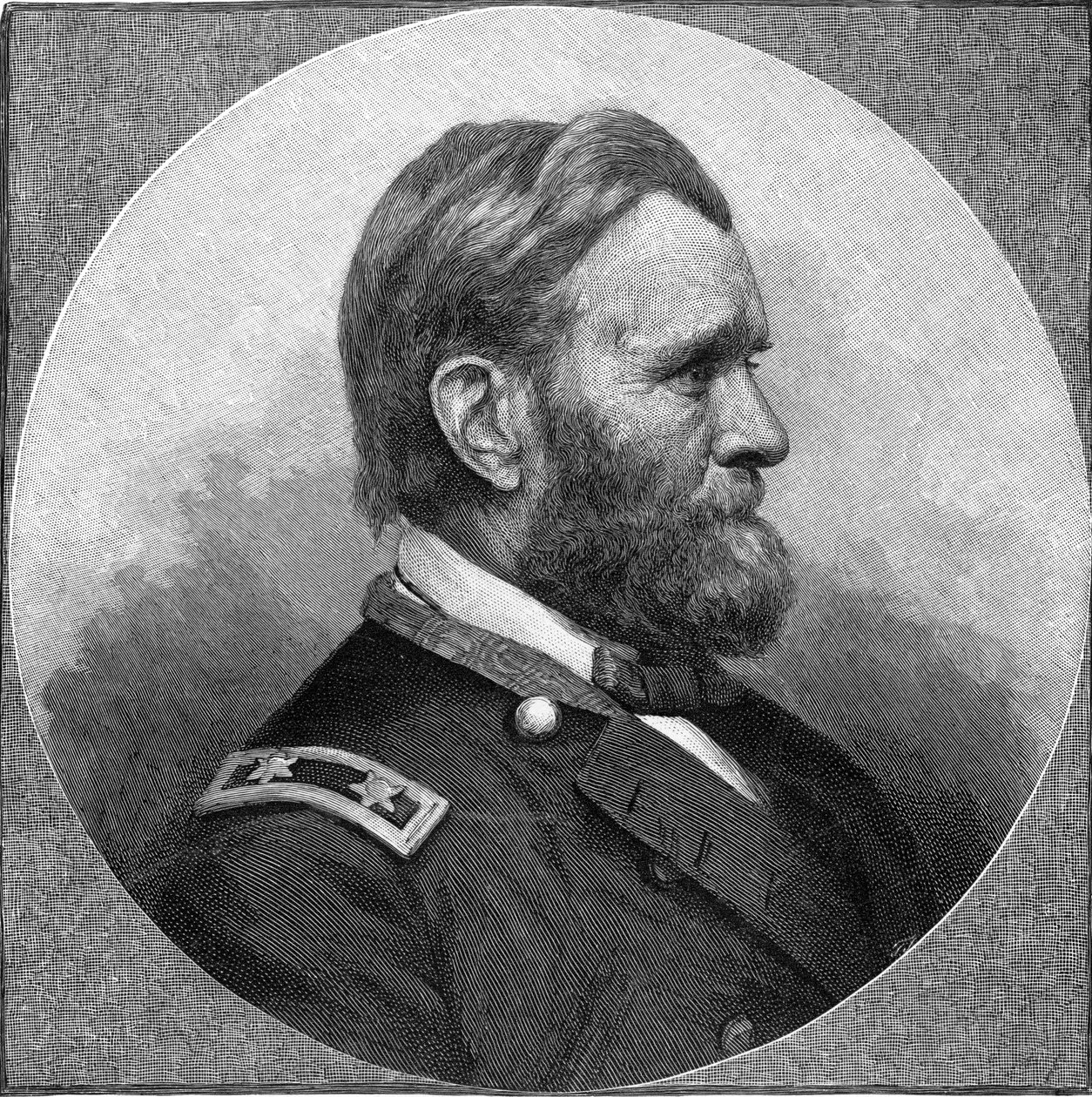 Engraving of Ulysses S. Grant by Unbekannt