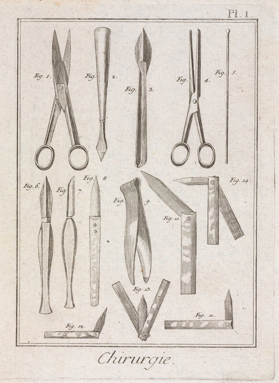 Early-Modern Surgical instruments by Unbekannt