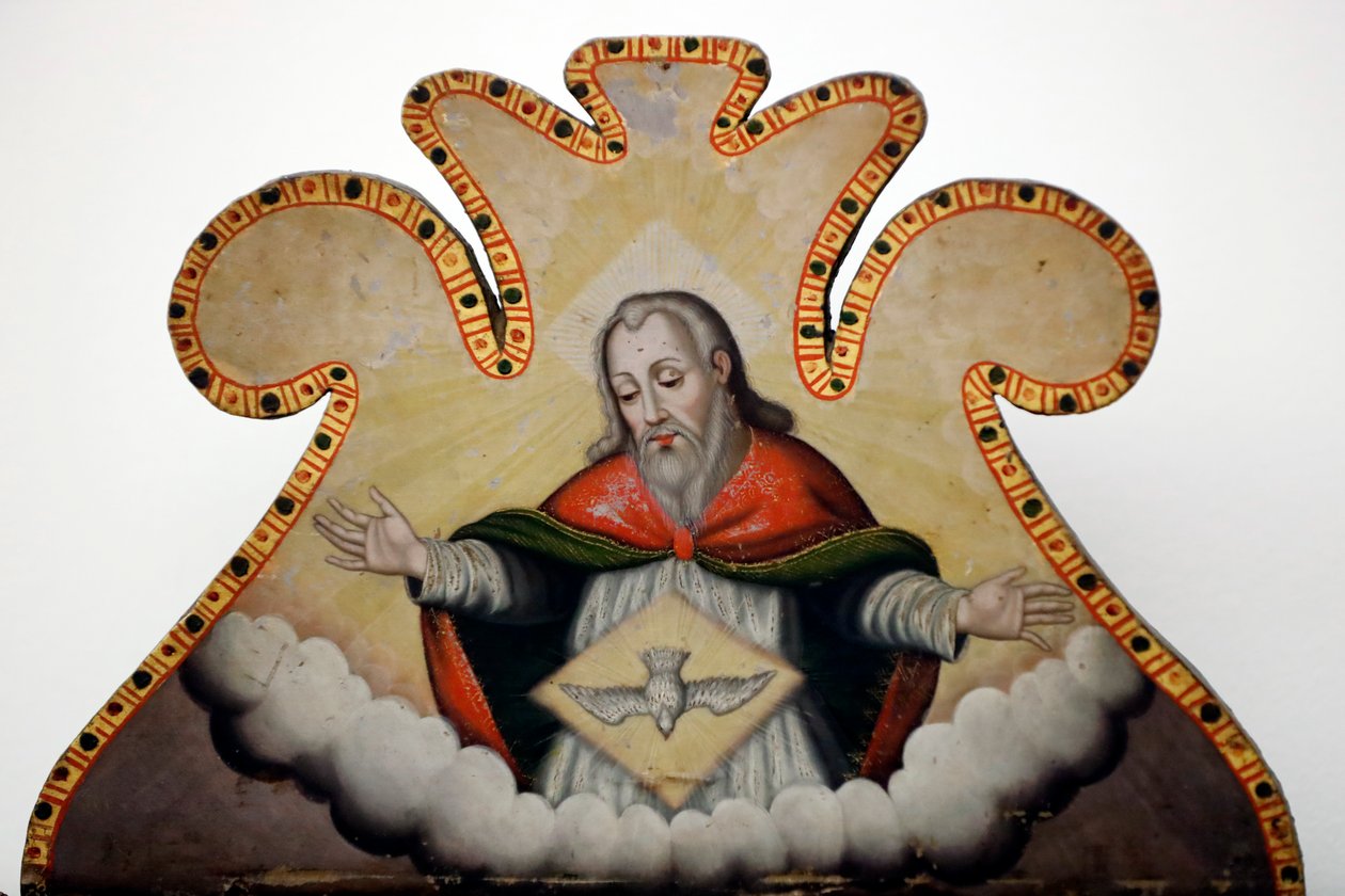 Evora Museum. Jesus and Holy Spirit. Portugal. by Benjamin Baud