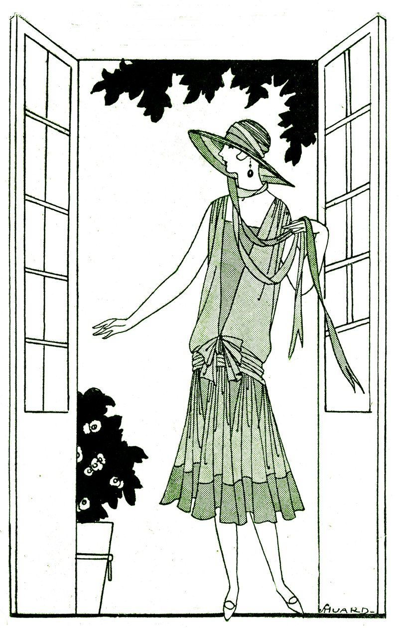 Fashion: Dress in May 1925 by Unbekannter Künstler
