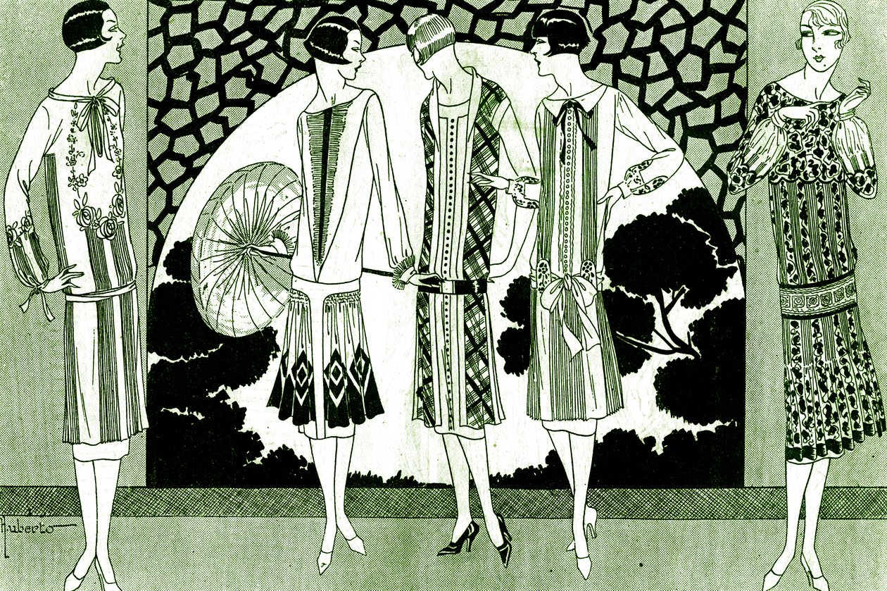 Fashion: dresses in May 1925 by Unbekannter Künstler
