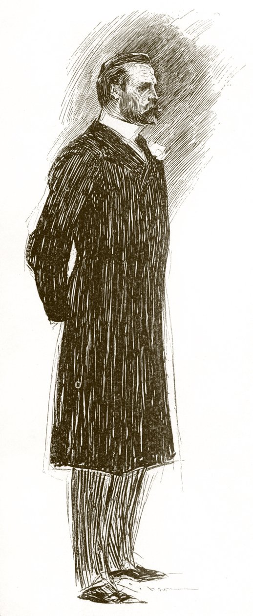 Fashion for American man in late 19th century by Unbekannter Künstler