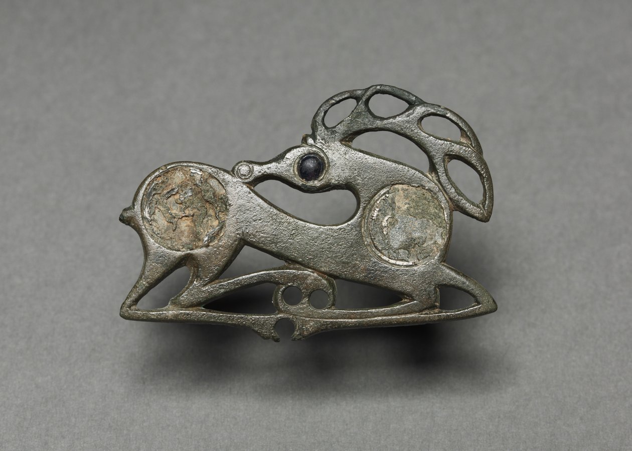 Fibula in the Form of a Recumbent Stag, c.400 by Unbekannt