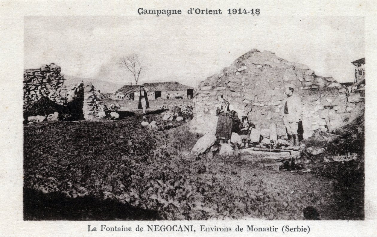 Negocani Fountain in Serbia by William M. Timlin