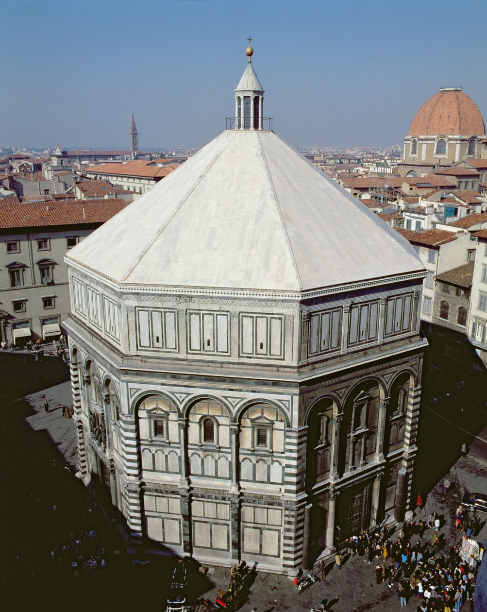 Florence Baptistery Exterior View by Unbekannt