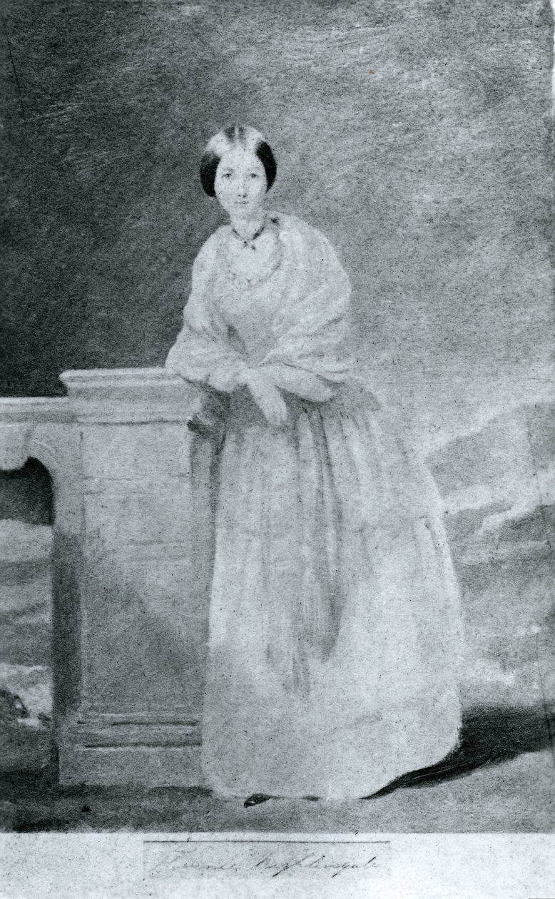 Florence Nightingale, English nurse and hospital reformer by Unbekannt
