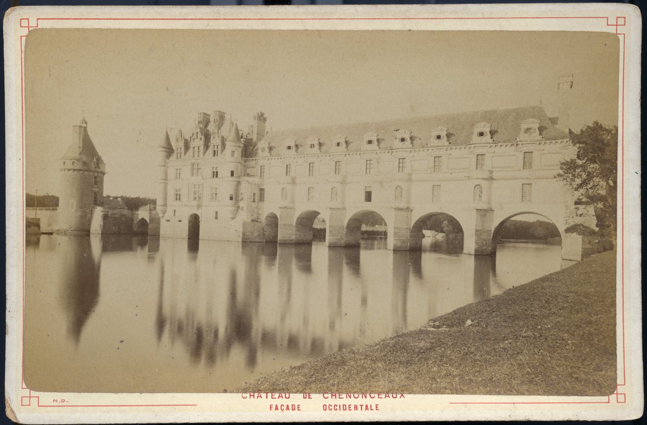 Chateau de Chenonceau by Unbekannter Künstler