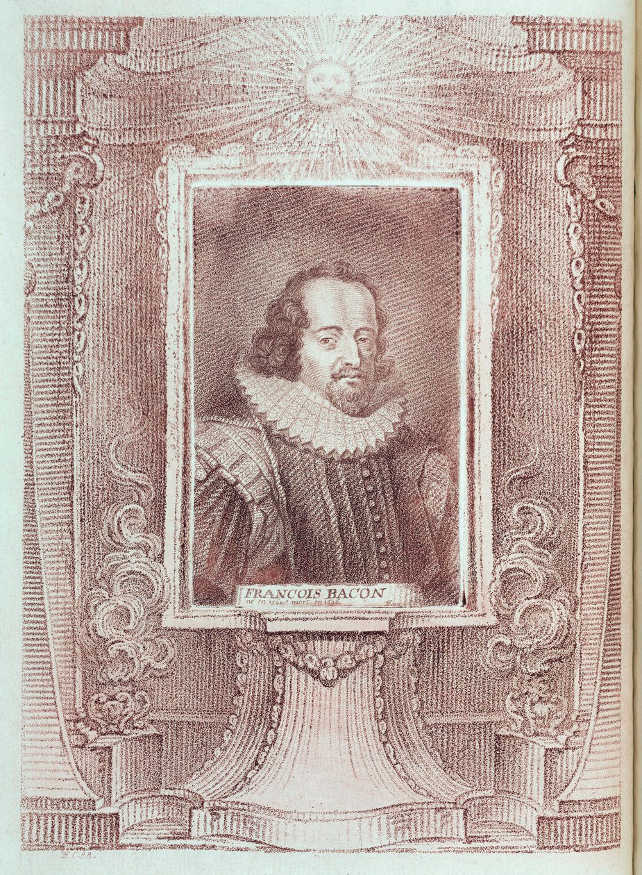 Francis Bacon, English essayist and philosopher, early 17th century by Unbekannt