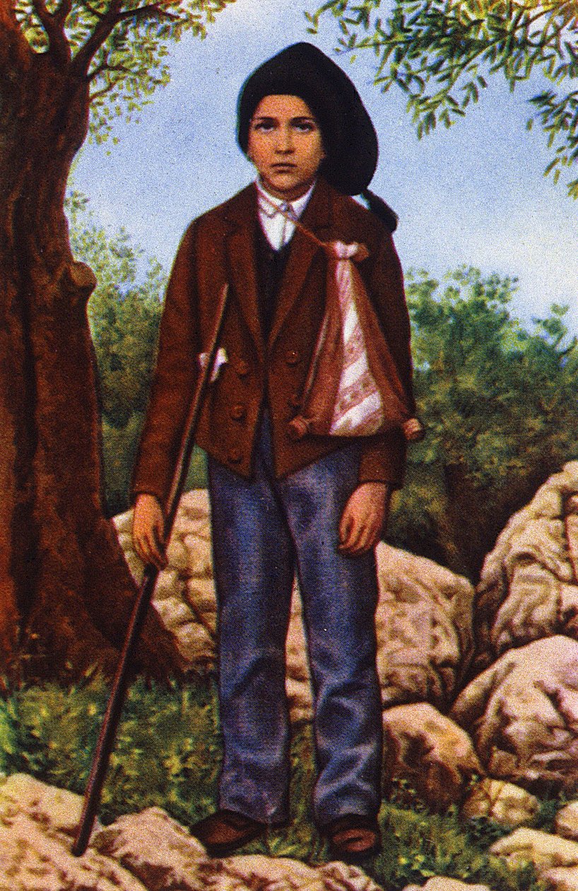 Francisco Marto who saw the Virgin Mary in Fatima in 1917 by Unbekannter Künstler