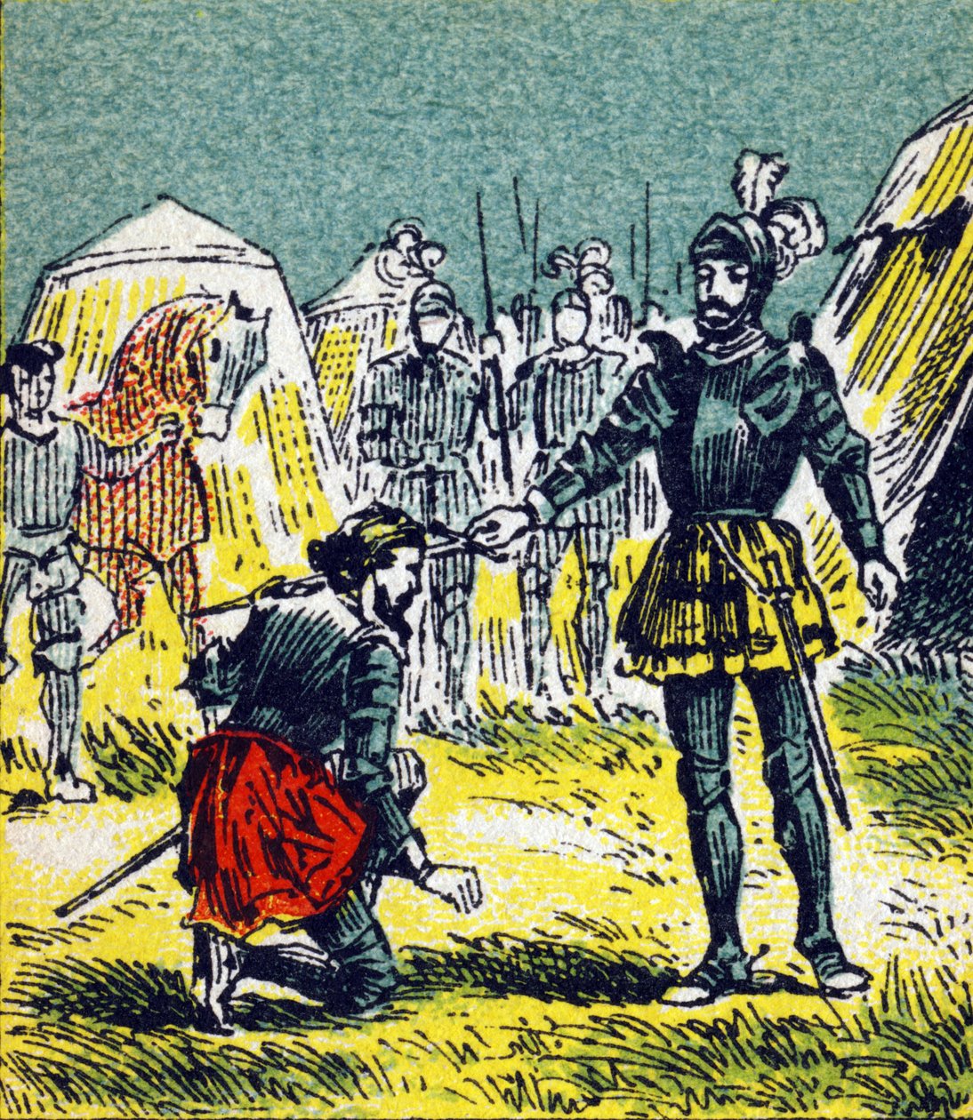 Francois I knight weapon by Bayard on September 15 by Unbekannt