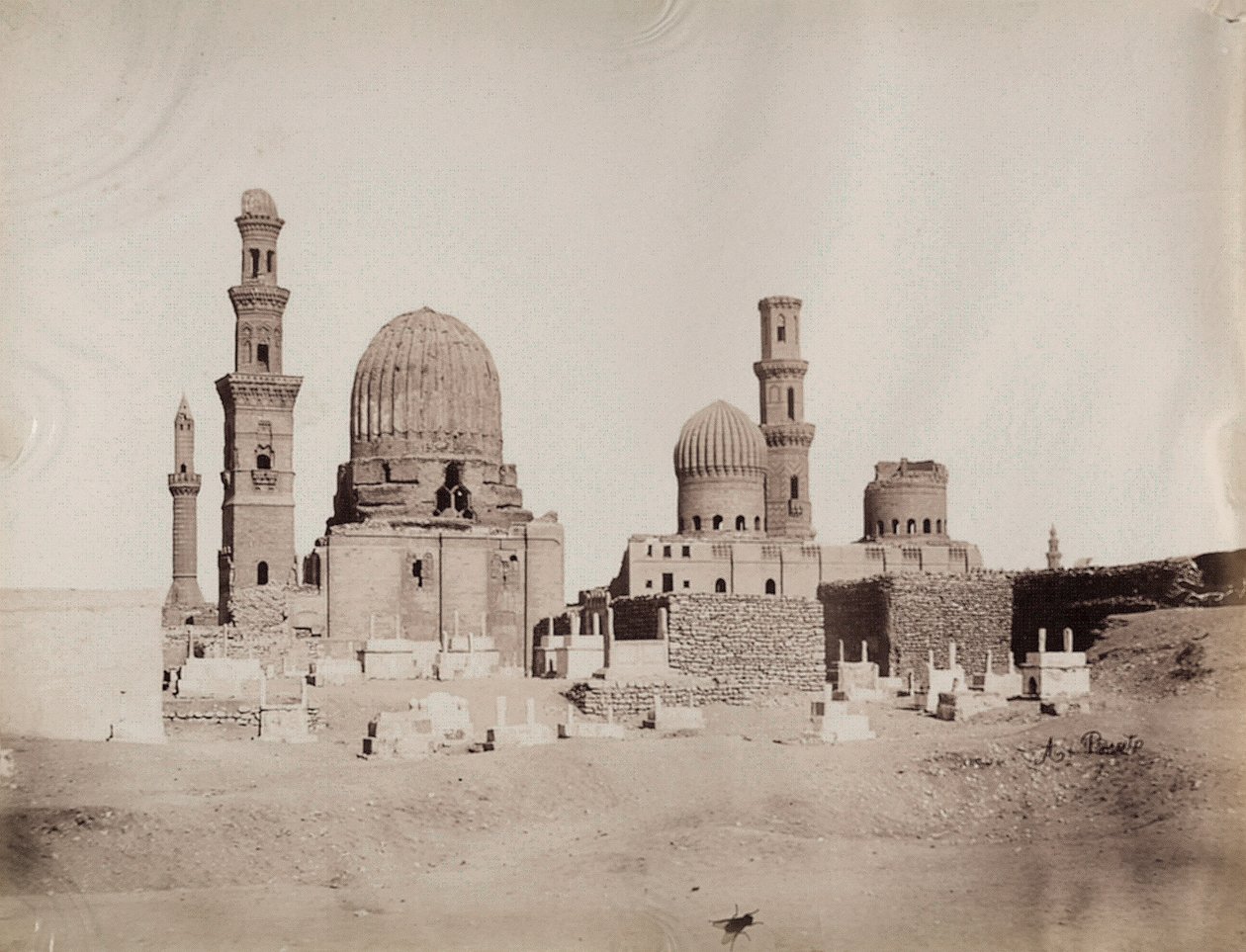 General view of the tombs of the Mamelukes, Cairo by Unbekannter Künstler