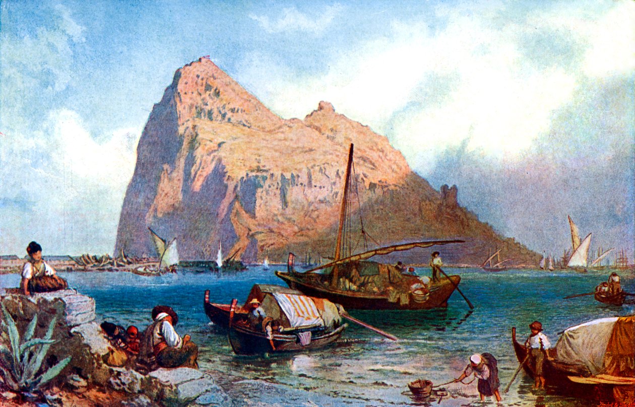 Gibraltar by Unbekannter Künstler