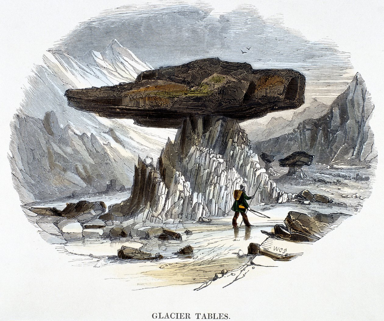 Glacier Tables by Unbekannter Künstler