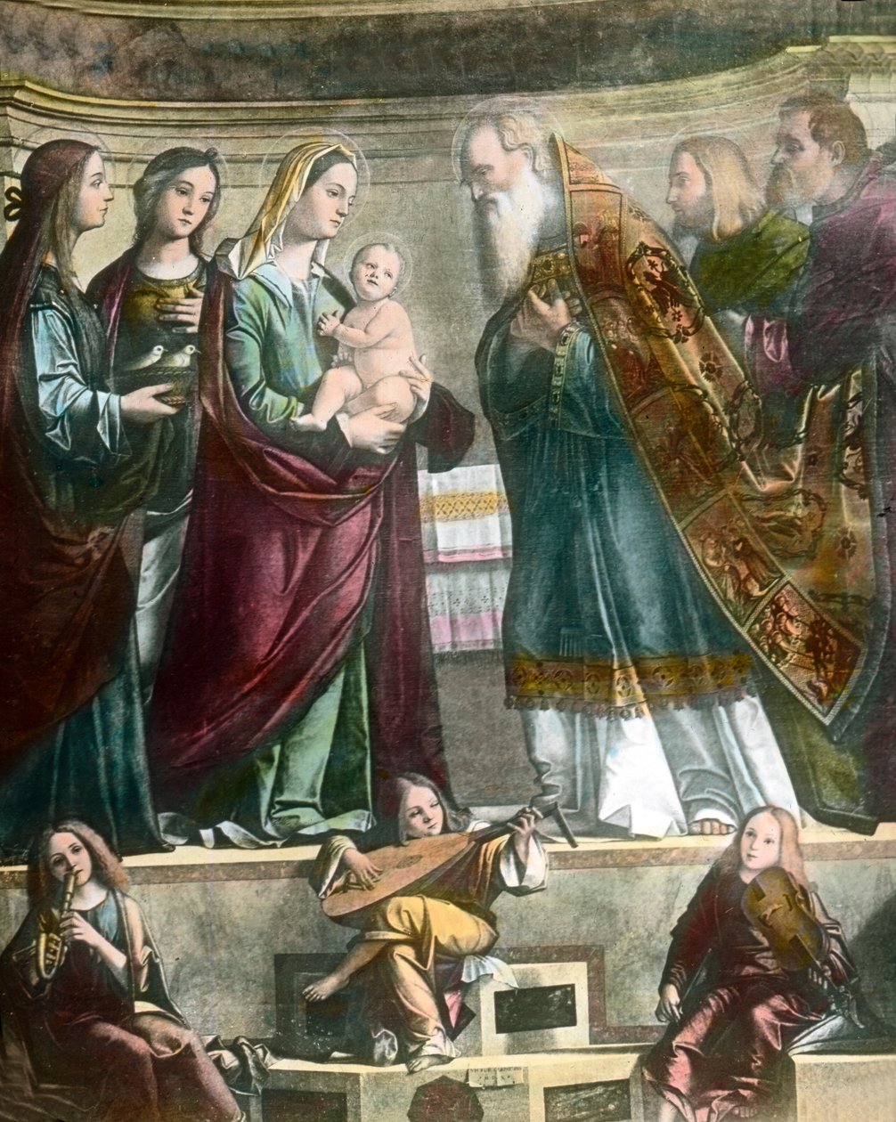 Goethe Travels to Venice, Painting of Holy Mary Showing Jesus at the Temple by Carpaccio by Unbekannter Künstler